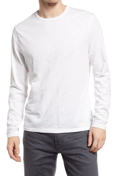 Alex Mill Standard Slub Cotton-jersey T-shirt In White
