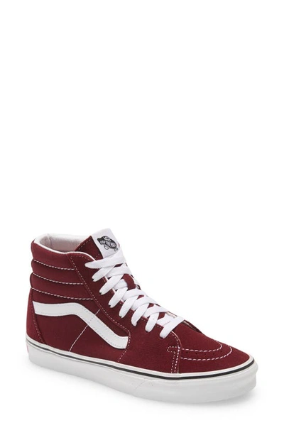 Vans Sk8-hi Sneaker In Port Royale/ True White