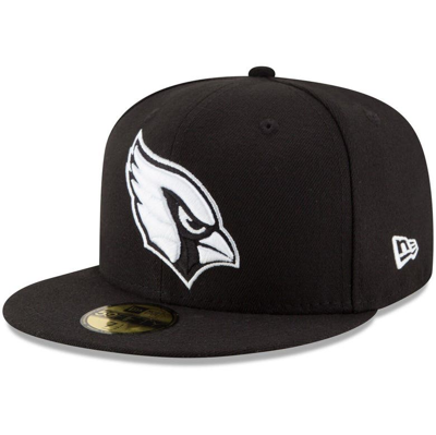 New Era Men's  Black Arizona Cardinals B-dub 9fifty Adjustable Hat