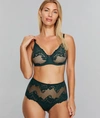 Le Mystere Lace Allure Demi Bra In Deep Forest