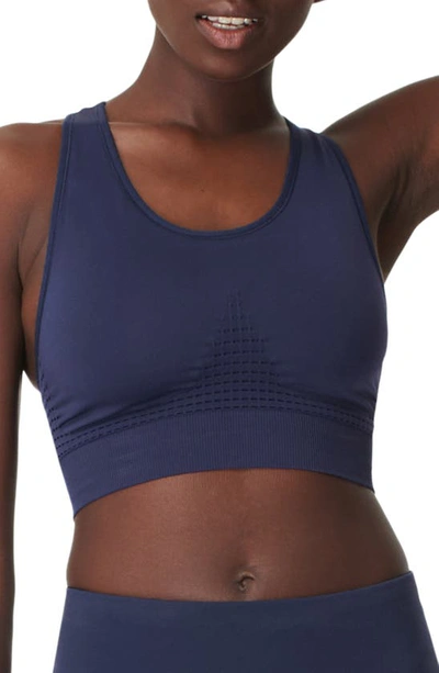 Sweaty Betty Stamina Sports Bra In Navy Blue