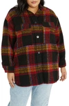Sanctuary Plaid Shacket In Carson Plaid
