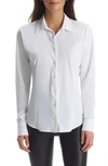 Commando Classic Button-down Shirt In White
