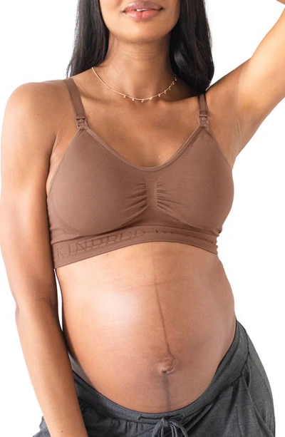 Kindred Bravely Simply Sublime Seamless Nursing Bra In Mocha