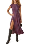 Reformation Gavin Dress In Marooned