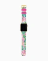 Lilly Pulitzer Women's Silicone Apple Watch Band -  In Multicolor