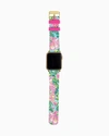 Lilly Pulitzer Silicone Apple Watch Band In Multicolor
