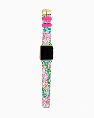 Lilly Pulitzer Silicone Apple Watch Band In Multicolor