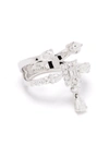 Yeprem 18kt White Gold Diamond Ring In Silber