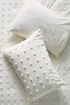 Anthropologie Tufted Makers Pillowcases In White