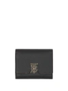 BURBERRY MONOGRAM GRAINED LEATHER WALLET
