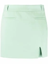 Attico Edie Skirt In Green Wool In Grün