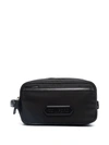 TOM FORD LEATHER-PATCH WASH BAG
