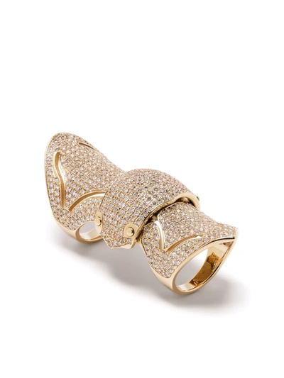 Loree Rodkin 14kt Yellow Gold Diamond Ring