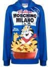 MOSCHINO FROSTIES GRAPHIC-PRINT PULLOVER HOODIE