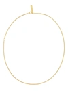 BURBERRY GOLD-PLATED CHAIN NECKLACE
