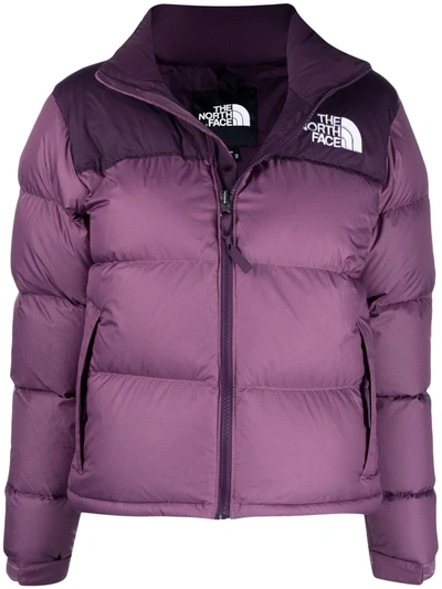The North Face 1996 Retro Nuptse Jacket In Purple In Pikes Purple/blackberry Wine