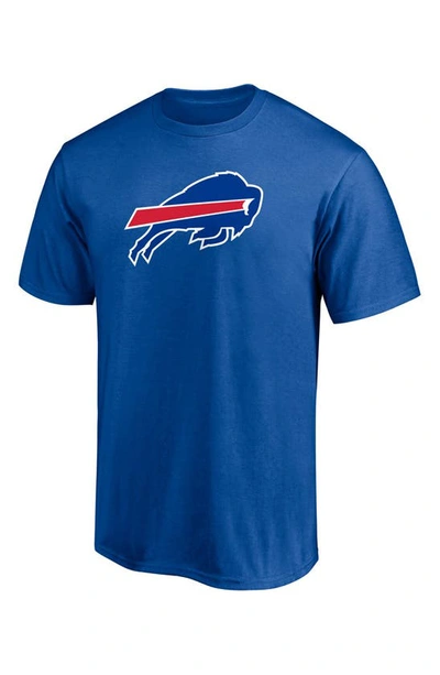 Fanatics Branded Josh Allen Royal Buffalo Bills Player Icon Name & Number T-shirt