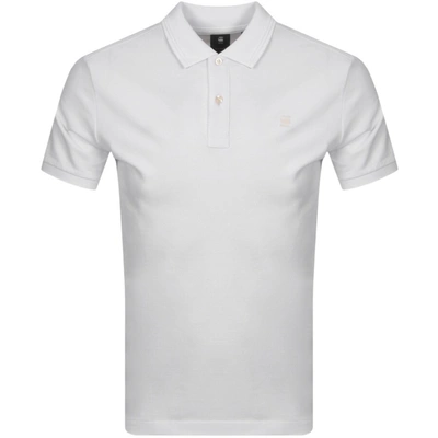 G-star G Star Raw Dunda Polo T Shirt White