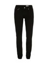 ALEXANDER MCQUEEN GRAFFITI EMB JEANS,682084QSY49 1000 BLACK