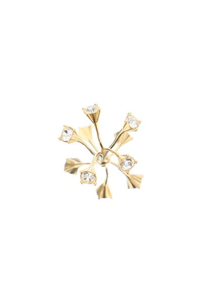 Panconesi Constellation Spikes Single Earring In Gold (gold)