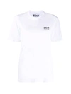 Golden Goose Lackboard Printing T-shirt In White Black