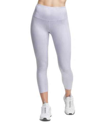Champion Women's Double Dry Cropped Leggings In Enchanted Lilac Heather