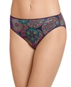 Jockey Women's No Panty Line Promise Bikini Underwear 1370 In Mykonos Medallion