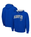 Colosseum Men's Royal Memphis Tigers Arch Logo 3.0 Full-zip Hoodie In Royal