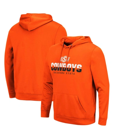 Colosseum Men's Orange Oklahoma State Cowboys Lantern Pullover Hoodie