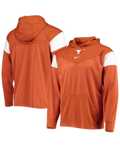 Nike Men's Texas Orange Texas Longhorns Sideline Jersey Pullover Hoodie