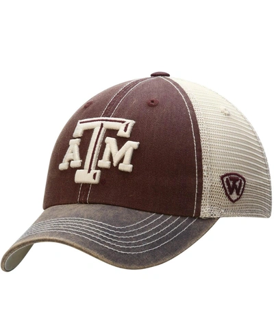 Top Of The World Men's Texas A M Aggies Offroad Trucker Adjustable Hat In Maroon