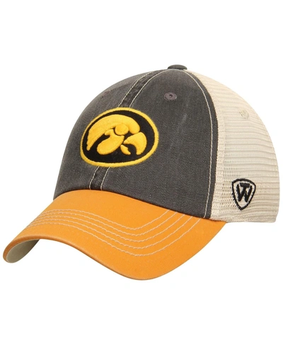 Top Of The World Men's Black Iowa Hawkeyes Offroad Trucker Adjustable Hat