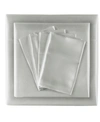 Madison Park Essentials Satin 6-pc. Sheet Set, California King In Light Gray