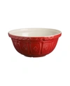 Mason Cash Color Mix 11.5" Mixing Bowl In Red