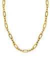 ESSENTIALS GOLD PLATED CABLE CHAIN NECKLACE 16" + 2" EXTENDER