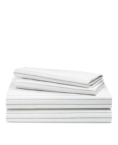 RALPH LAUREN SPENCER STRIPE SHEET SET, CALIFORNIA KING