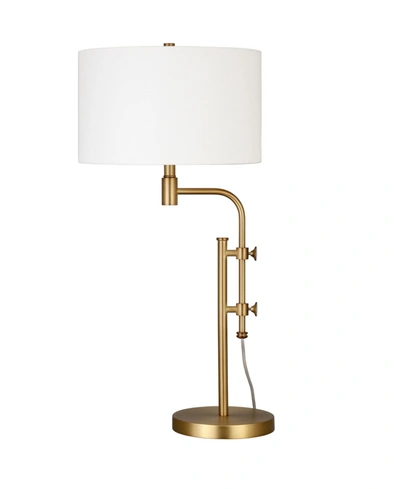 Hudson & Canal Polly Height-adjustable Table Lamp In Brass
