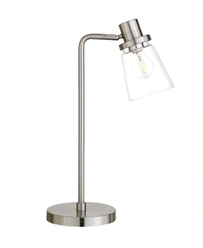 Hudson & Canal Granville Table Lamp In Brushed Nickel
