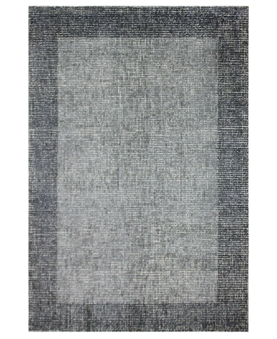 Hotel Collection Area Rug, Frame Fr1 7'9" X 9'9", Created For Macy's In Gray
