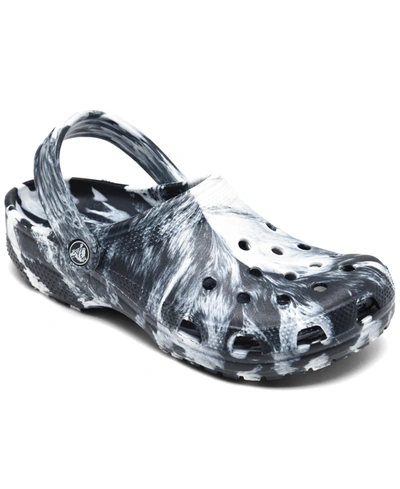 CROCS CLASSIC TIE DYE CLOGS FROM FINISH LINE 