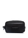TOM FORD LEATHER-PATCH WASH BAG,17653700