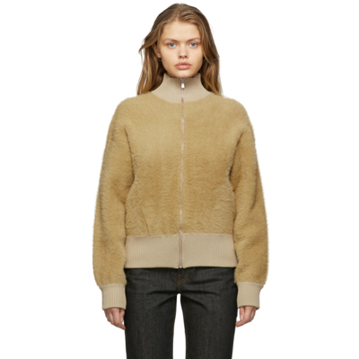 Jacquemus Beige 'le Blouson Neve' Jacket In Brown