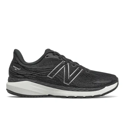New Balance Women's Fresh Foam X 860v12 Shoes In Black In Black/white