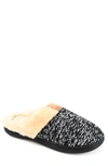 Vance Co. . Gifford Faux Shearling Lined Mule Slipper In Gray