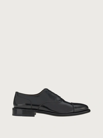Ferragamo Oxford Shoe In Black