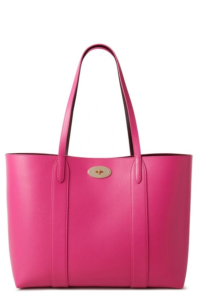 Mulberry Bayswater Leather Tote In  Pink