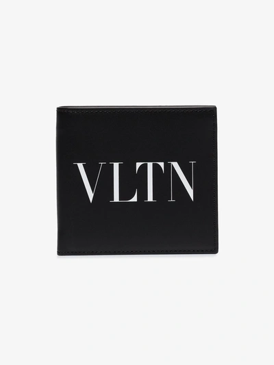 Valentino Garavani Portafoglio Logo Vltn In Black