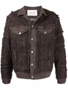 Alyx Brown Blackmeans Edition Denim Blackmeans Jacket In Brown