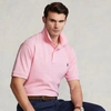 Polo Ralph Lauren The Iconic Mesh Polo Shirt In Bath Pink Heather